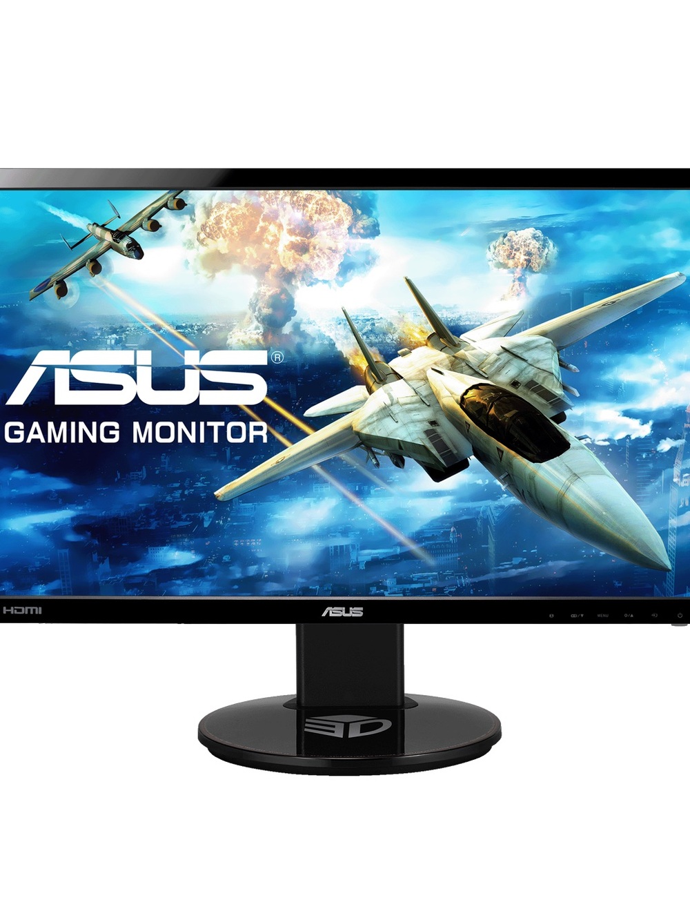 ASUS VG248 24in Gaming Monitor 144Hz 1ms 1080p LED HDMI DP DVI-D